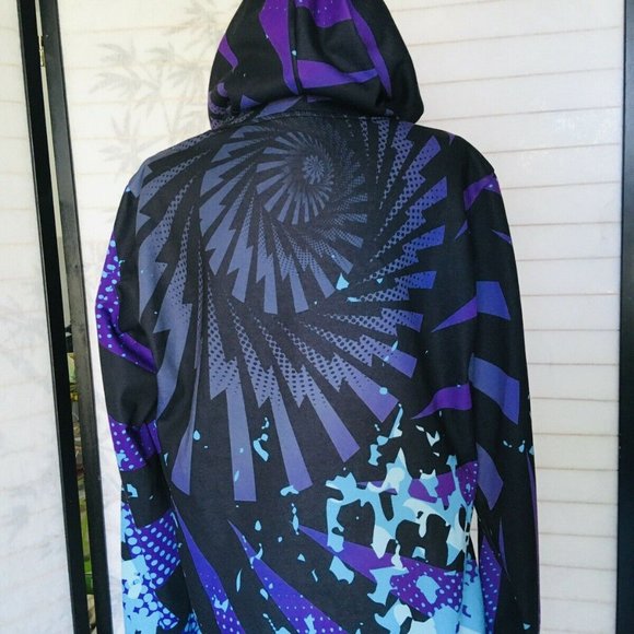 STEEZY Focus Hoodie Graphics Pullover Mens M~Women L Silky Vibrant Colors - Picture 9 of 11